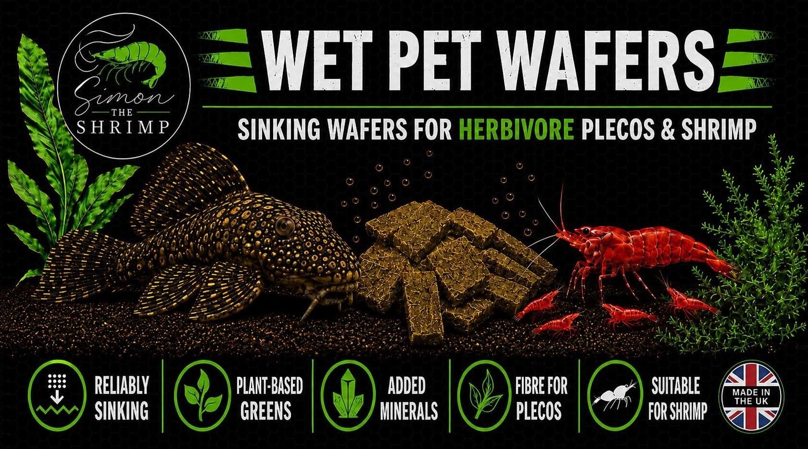 Wet Pet Wafers - Herbivore Front