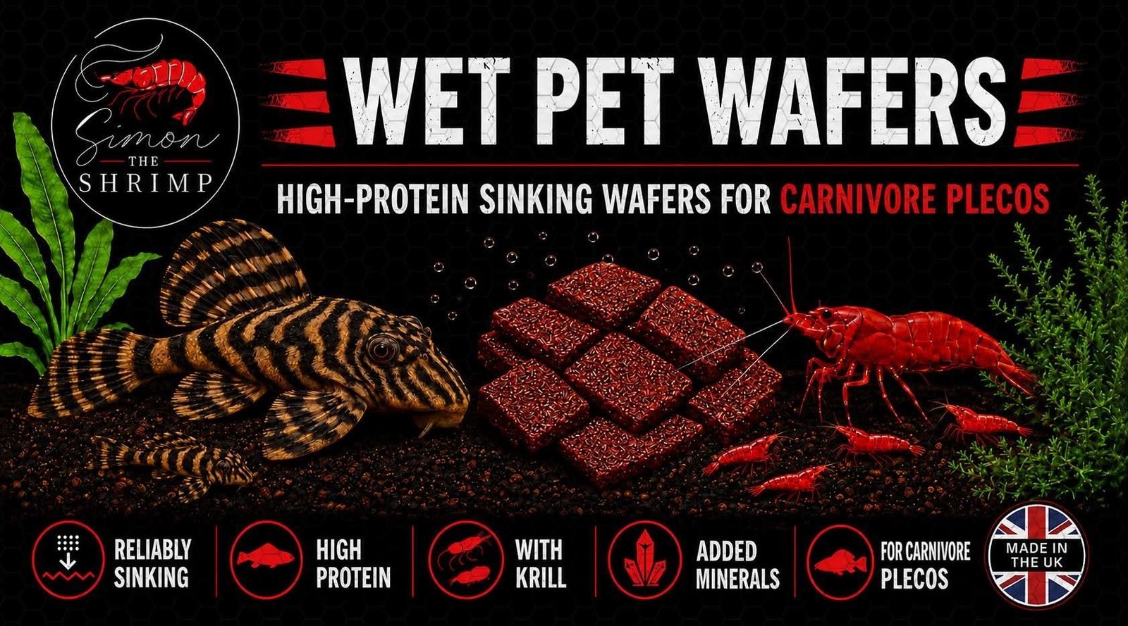 Wet Pet Wafers - Carnivore Front