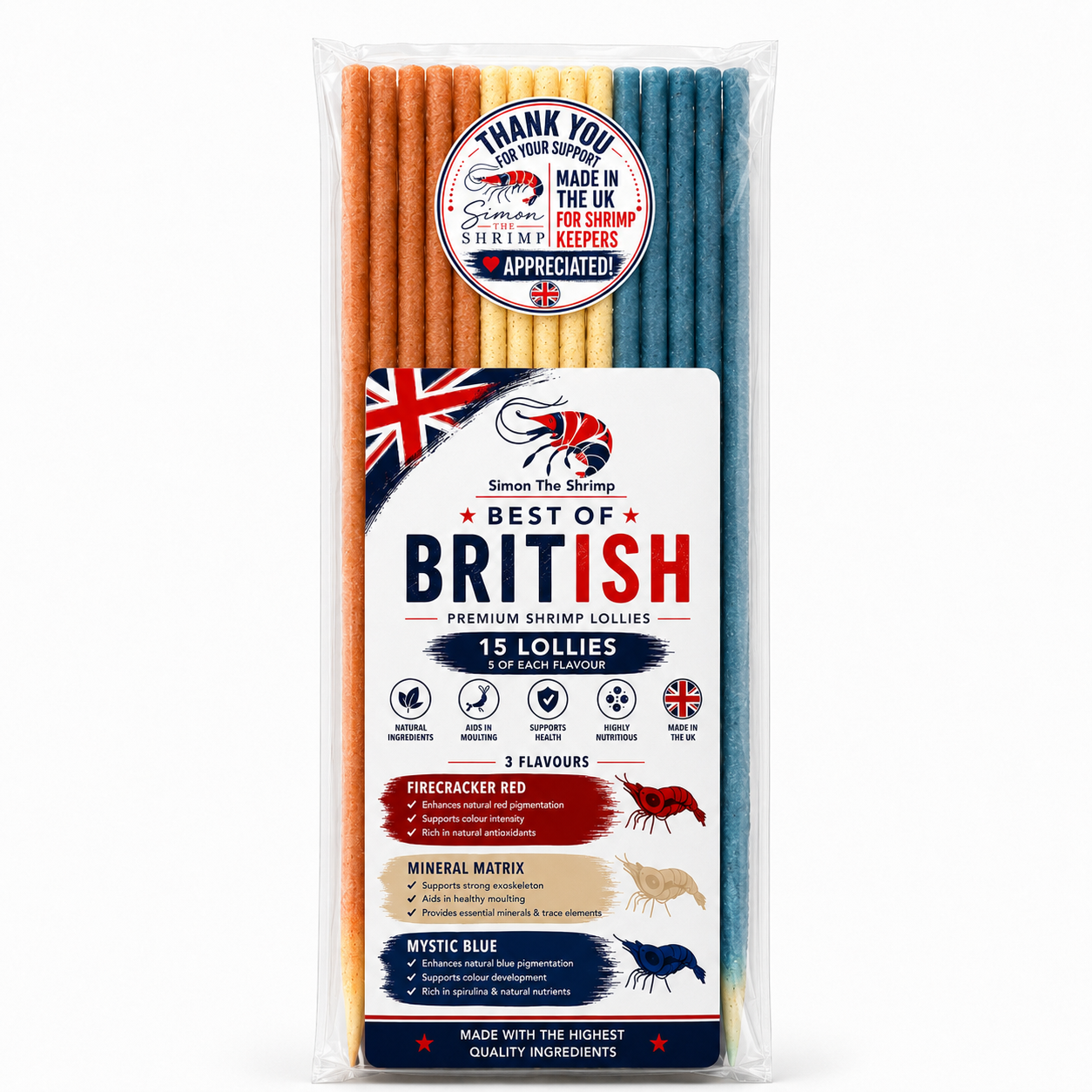 Best Of British Shrimp Lollies