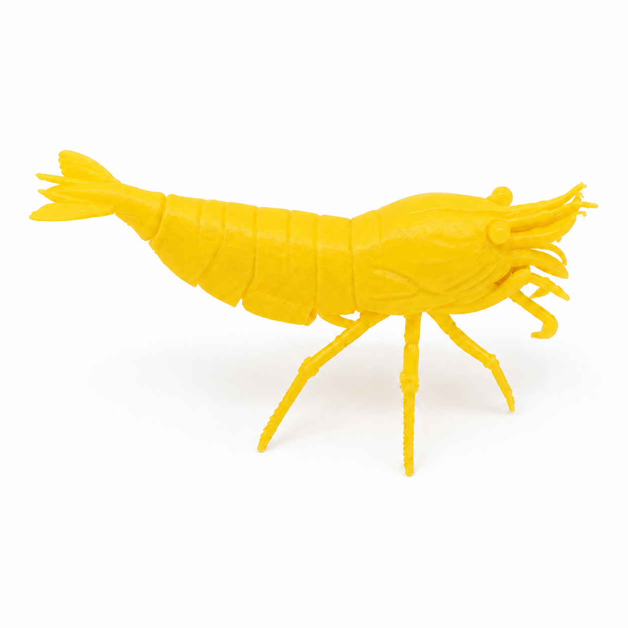 Shrimp Lolly Holder, Yellow