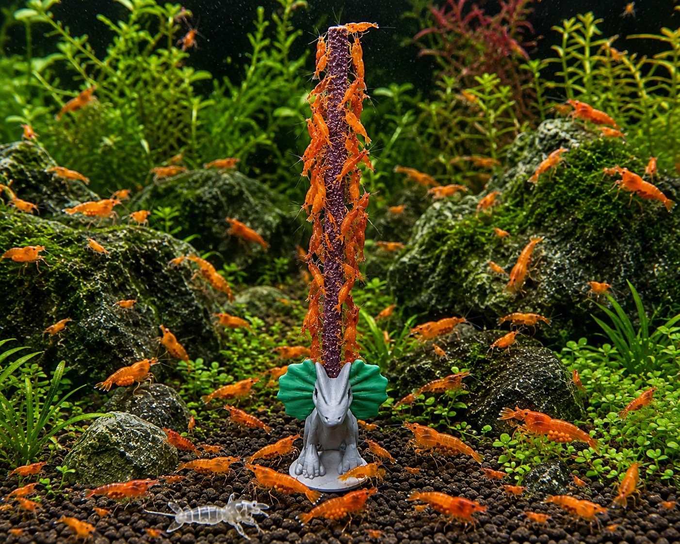 Shrimp Lolly Holder, Dinosaur - Image 2